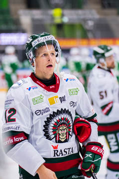 Frölundas Max Friberg deppar