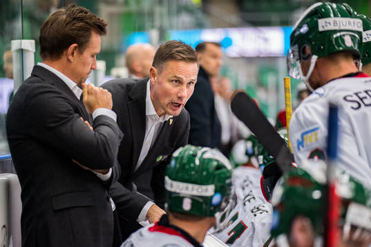 Frölundas tränare Roger Rönnberg