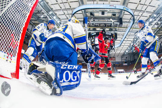 Luleås Isac Brännström jublar