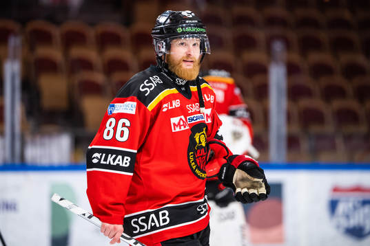Luleås Linus Klasen jublar