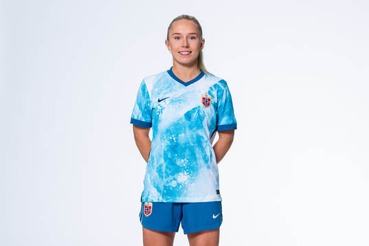 Thea Bjelde of the Norwegian women’s national football