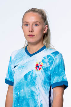 Thea Bjelde of the Norwegian women’s national football