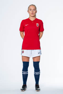 Thea Bjelde of the Norwegian women’s national football