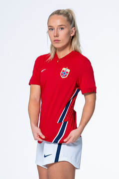 Thea Bjelde of the Norwegian women’s national football