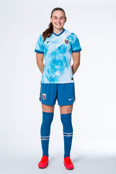 Vilde Hasund of the Norwegian women’s national football