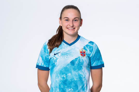 Vilde Hasund of the Norwegian women’s national football