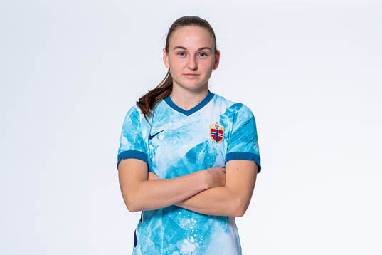 Vilde Hasund of the Norwegian women’s national football