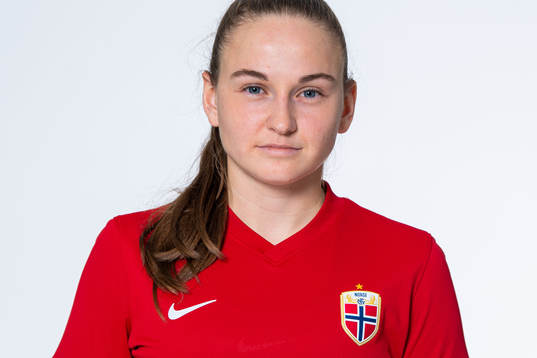 Vilde Hasund of the Norwegian women’s national football