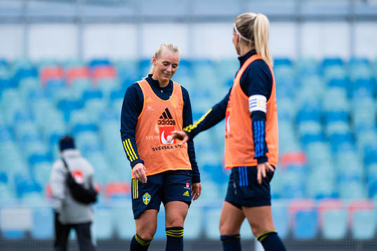 Stina Blackstenius and Linda Sembrant