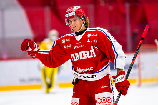 Timrås Marcus Hardegård jublar