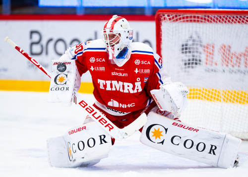 Timrås målvakt Jacob Johansson