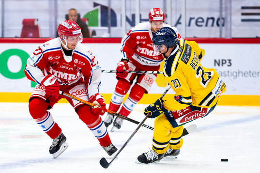 Timrås Isac Lundeström och Södertäljes Carl Becker