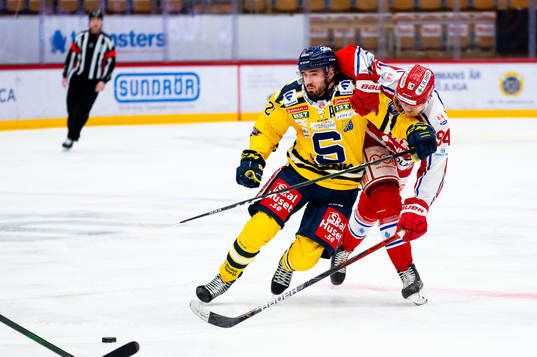 Södertäljes Jacob Dahlström och Timrås Sebastian