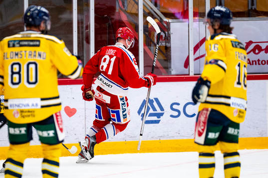 Timrås Jens Lööke jublar