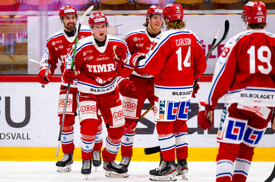 Timrås Jens Lööke jublar
