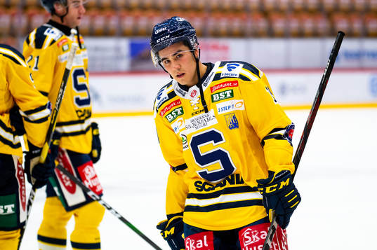 Södertäljes Lucas Carlsson deppar