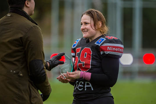 Carlstad Crusaders Elin Thimfors får pris