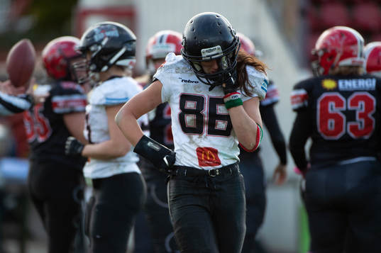 Örebro Black Knights Isabella Pelonzi deppar