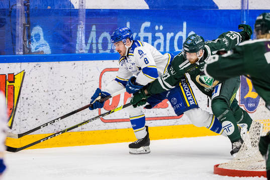 Leksands Matt Caito och Färjestads Pontus Widerström