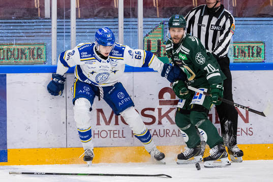 Leksands Nils Åman och Färjestads Jacob Nilsson
