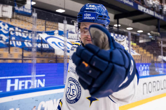 Leksands Jonas Ahnelöv utsedd till matchens krigare