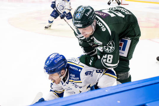 Leksands Matt Caito och Färjestads Linus Arnesson