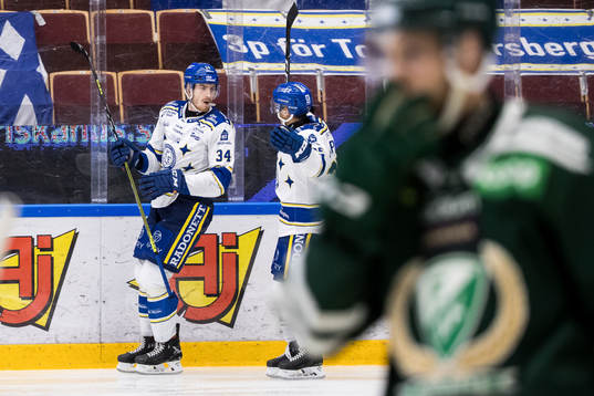 Leksands Peter Cehlarik jubel