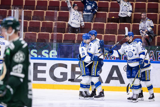 Leksands Patrik Norén och Leksands Peter Cehlarik och