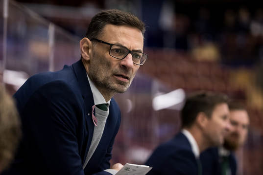 Färjestads assisterande tränare Peter Popovic