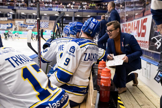 Leksands tränare Björn Hellkvist