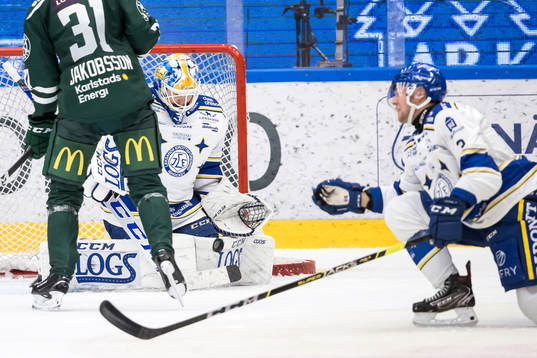 Leksands målvakt Janne Juvonen