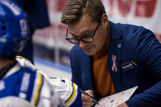 Leksands tränare Björn Hellkvist