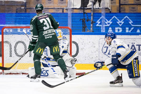Leksands målvakt Janne Juvonen