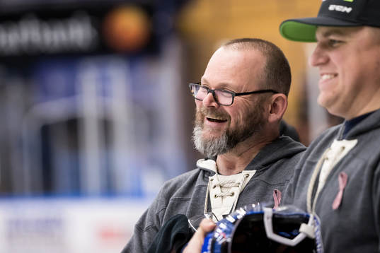 Leksands materialförvaltare Rob Flahiff