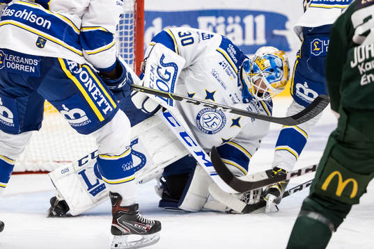 Leksands målvakt Janne Juvonen