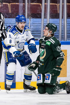 Leksands Matt Caito och Färjestads Per Åslund