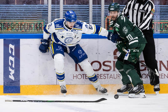 Leksands Nils Åman och Färjestads Jacob Nilsson