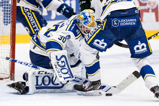Leksands målvakt Janne Juvonen
