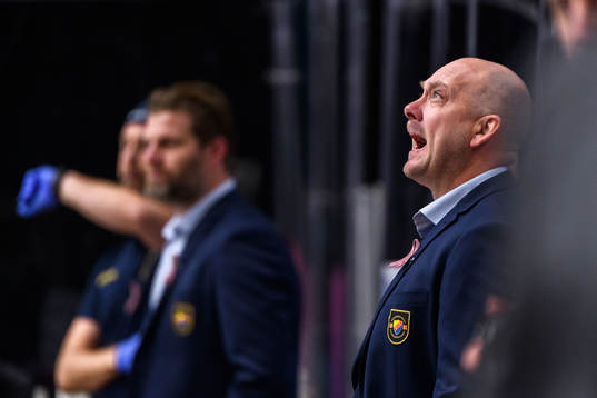 Djurgårdens tränare Rickard Hårdstam