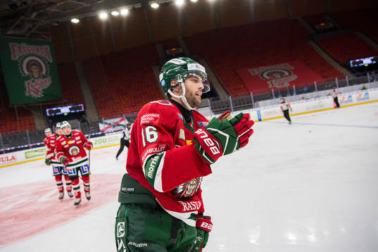 Frölundas Stefan Elliot jublar