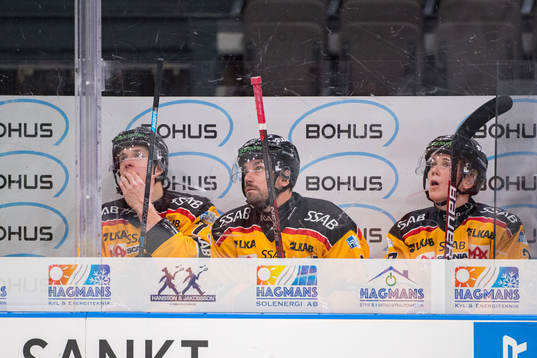 Luleås Arttu Ilomäki, Niklas Olausson och Nils Lundkvist