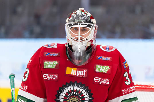 Frölundas målvakt Johan Mattsson