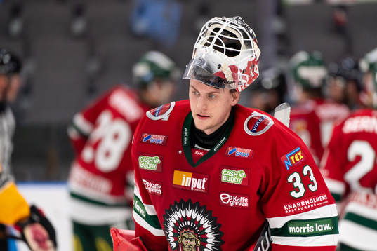 Frölundas målvakt Johan Mattsson