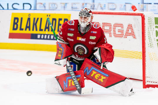 Frölundas målvakt Johan Mattsson