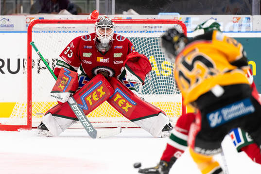Frölundas målvakt Johan Mattsson