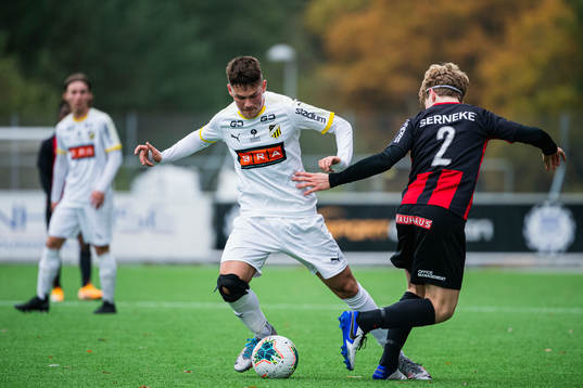 Häckens Sebastian Tipura och Brommapojkarnas Andreas