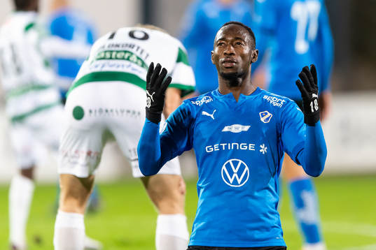 Halmstads Sadat Karim jublar