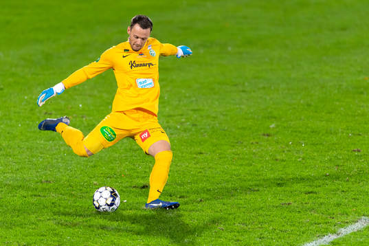Västerås målvakt Anton Fagerström