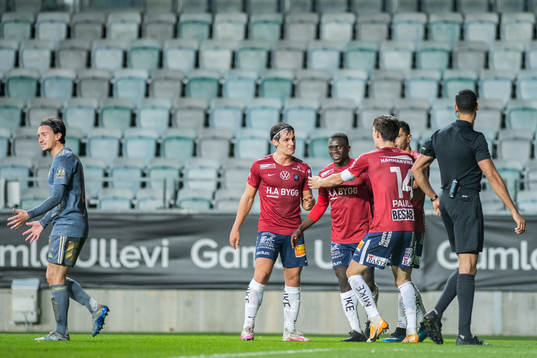 Örgrytes Kevin Ackermann, Babacarr Jobe och Daniel
