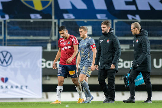 Örgrytes Ailton Jose Almeida utgår skadad